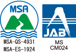 ISO9001/14001　JAB CM021